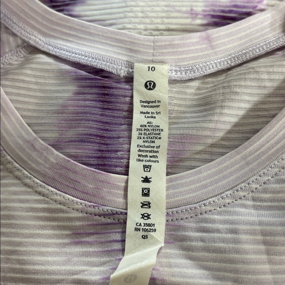 LULULEMON SHORT SLEEVE SWIFTLY - Picture 5 of 5